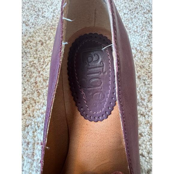 LATIGO KALA size Women's 7; Leather Dress Shoes/Heels, EGGPLANT; SOFT LEATHER - Picture 9 of 14